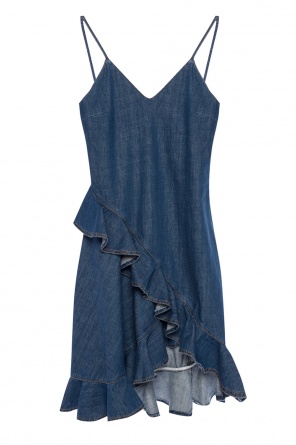 Denim dress with ruffles, zdjęcie 1 Denim dress with ruffles od Kenzo